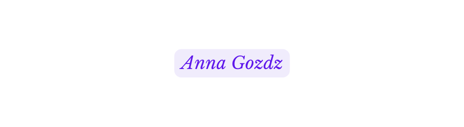 Anna Gozdz