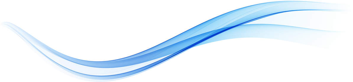 Blue Wavy Line Illustration