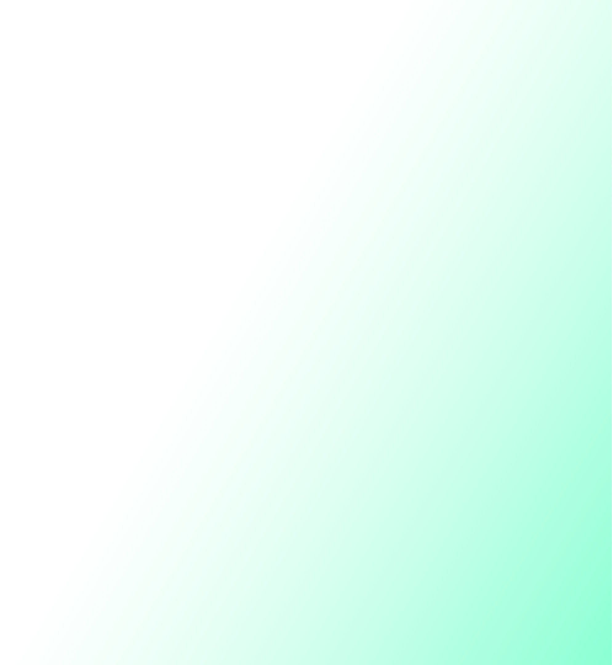 Green Transparent gradient fades